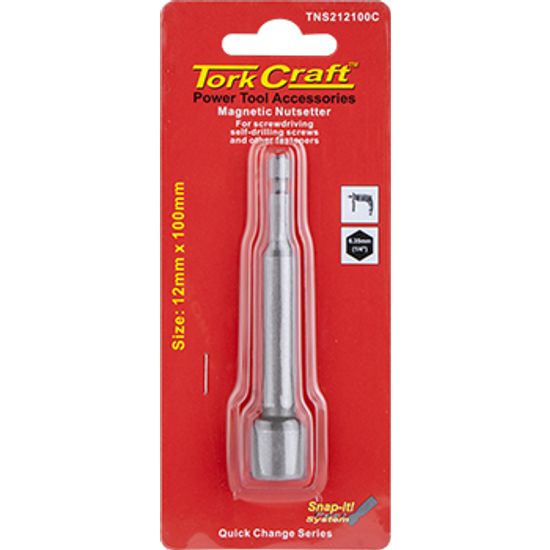 TORK CRAFT Nutsetter Magnetic 12mmx100mm 1/card