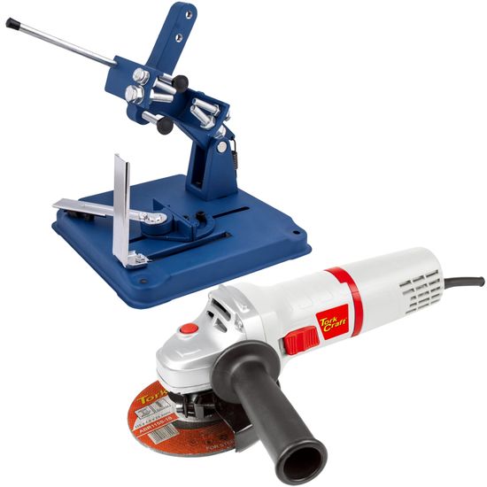 TORK CRAFT Angle Grinder 115mm Tcag0115 + Grinder Stand Tc4300