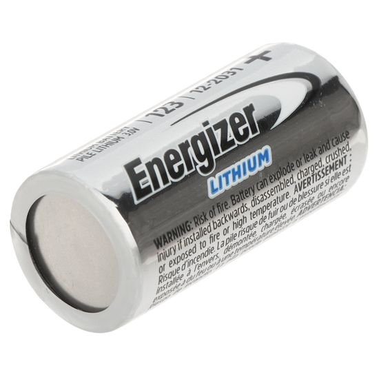 ENERGIZER 3v Lithium Photo 1 Pack Cr123 Battery