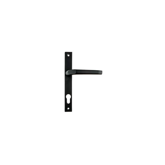 L&b Handle Decorative Aluminium Cylinder Black Straight