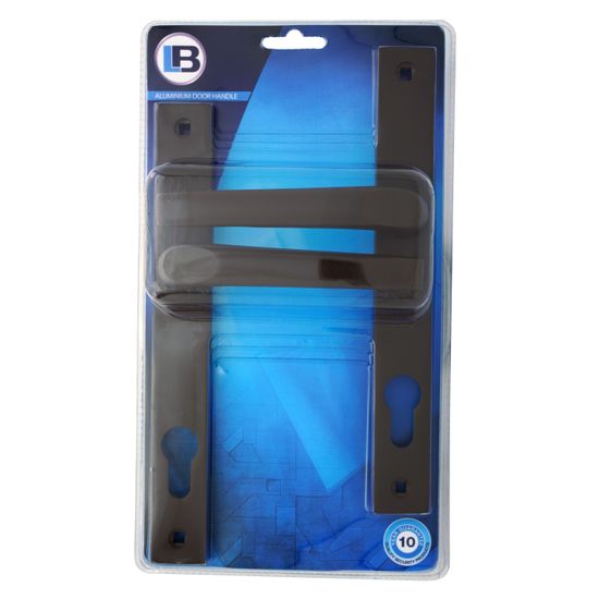 L&b Handle Decorative Aluminium Cylinder Brown Straight