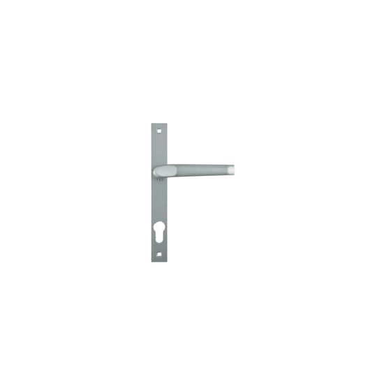 L&b Handle Decorative Aluminium Cylinder Silver Straight