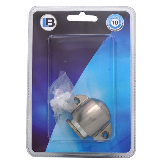 L&b Ironmongery Door Stop Magnetic Stainless Steel