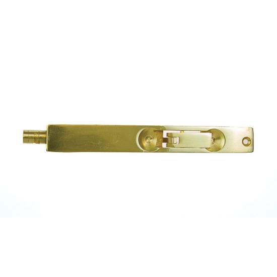 L&b Ironmongery Flush Bolt Solid Brass 150mm