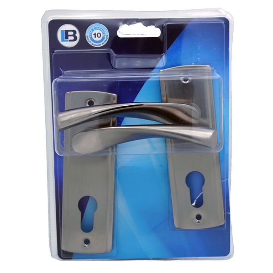 L&b Lockset Decorative Mv Cylinder Mild Steel 5