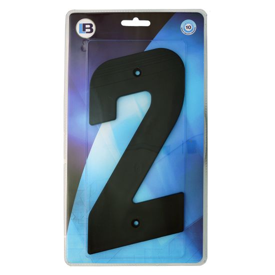 L&b Ironmongery Number 2 Plastic Blister 192mm