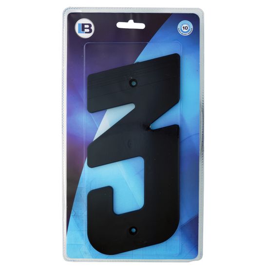 L&b Ironmongery Number 3 Plastic Blister 192mm