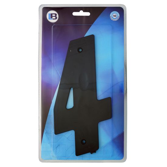 L&b Ironmongery Number 4 Plastic Blister 192mm