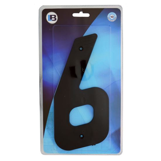 L&b Ironmongery Number 6 Plastic Blister 192mm