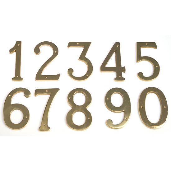 L&b Ironmongery Number 9 Solid Brass Blister 150mm