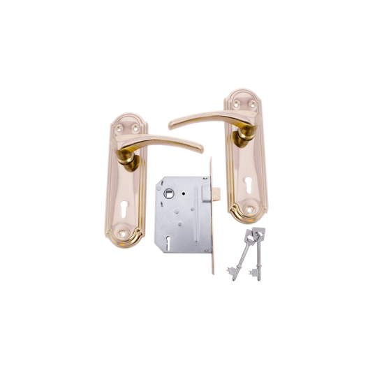 L&b Lockset Decorative Orion 3 Lever Bp Gable