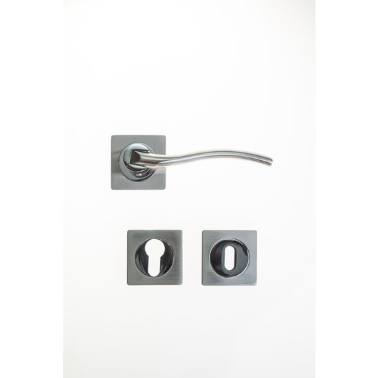 L&b Handle Decorative Style Cylinder Satin Nickel/chrome Blister Picasso