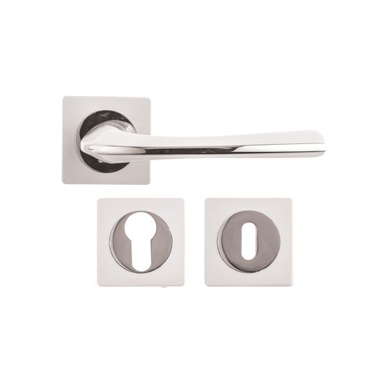 L&b Handle Decorative Style Key White/chrome Blister Degas