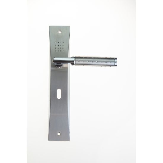 L&b Handle Decorative Style Key Satin Nickel/chrome Blister Renoir