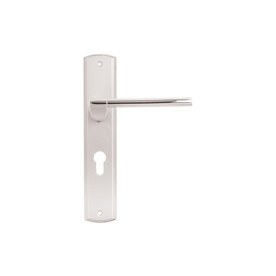 L&b Handle Decorative Style Cylinder White/chrome Blister Donatello