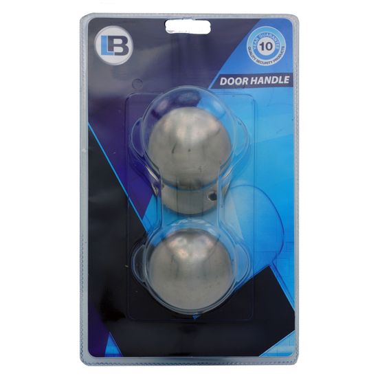 L&b Handle Decorative Victorian Key Solid Brass Satin Nickel Ball On Rose