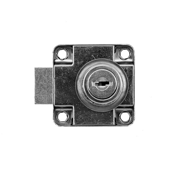 L&b Ironmongery Drawer Lock Chrome Plated 22mm
