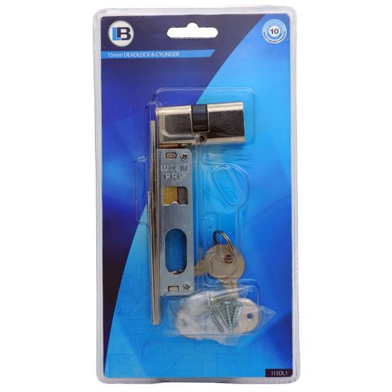 L&b Lock Security Gate Deadlock Cylinder 15mm