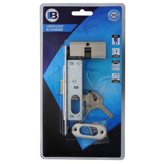 L&b Lock Security Gate Latch Cylinder 15mm
