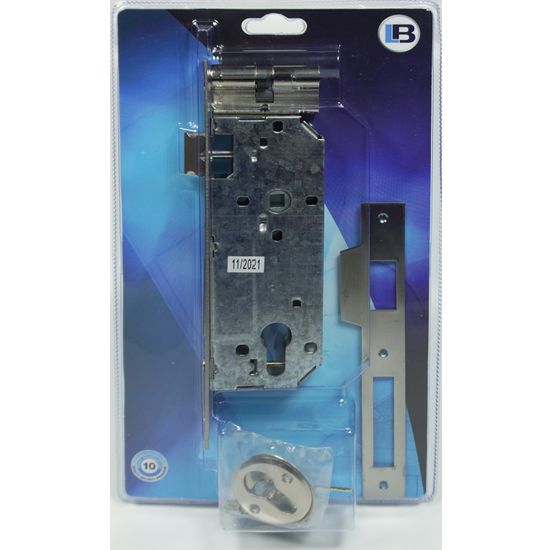 L&b Lock Door Latch And Deadlock Cylinder 40mm