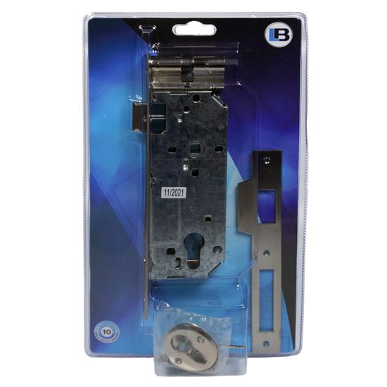 L&b Lock Door Latch And Deadlock Cylinder 40mm