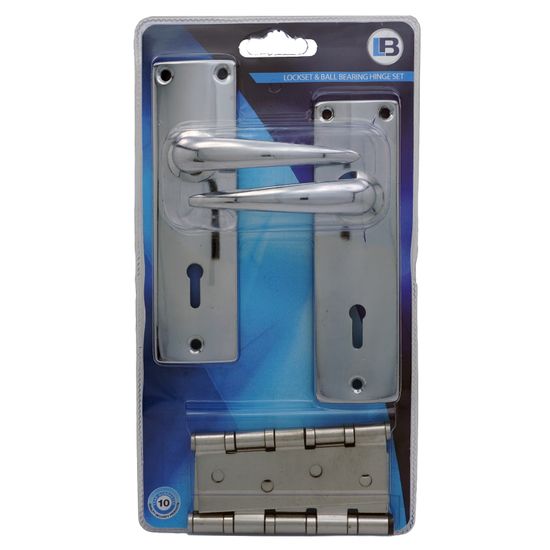 L&b Lockset Mortise Aztec 2 Lever W/ball Bearing Hinge Sabs