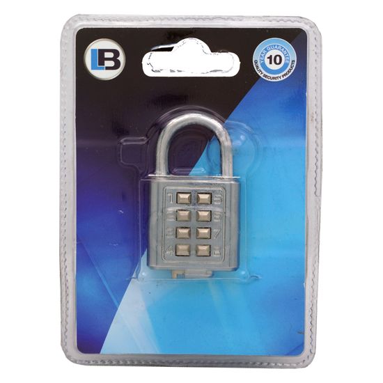 L&b Padlock Combination Digital 35mm