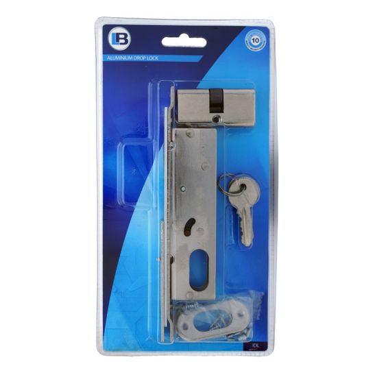 L&b Lock Aluminium Drop Deadlock Cylinder