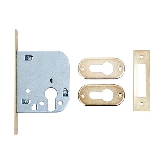 L&b Mcm Deadlock Cylinder Brass Blister 40mm