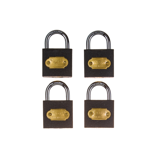 L&b Padlock Double Link Keyed Alike Iron Quad 32mm