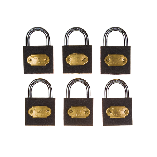 L&b Padlock Double Link Keyed Alike Iron Six 32mm
