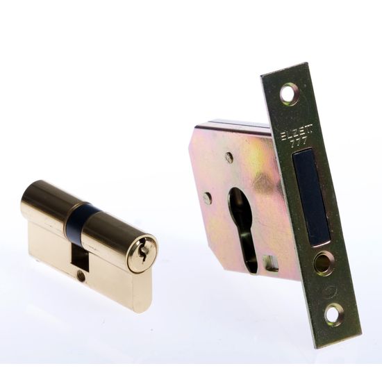L&b Lock Security Gate Deadlock Cylinder 777 Blister