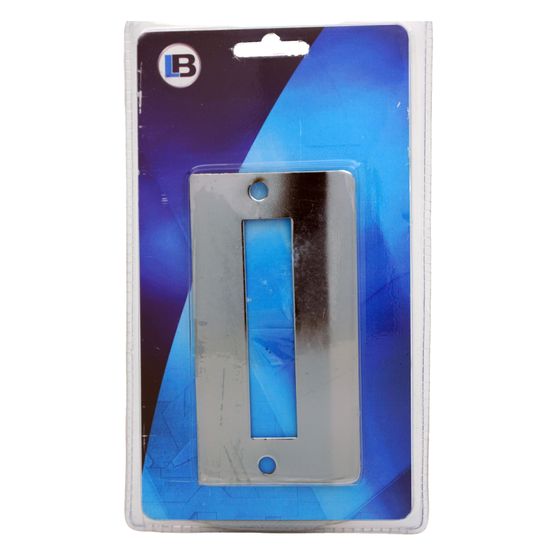 L&b Ironmongery Mortise Striker Plate Steel Blister