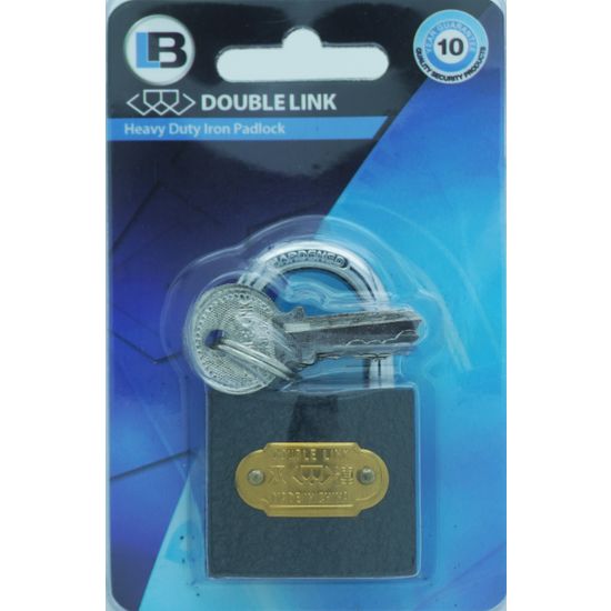 L&b Padlock Double Link Standard Iron 38mm