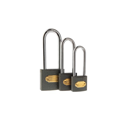 L&b Padlock Double Link Long Shackle Iron 50mm