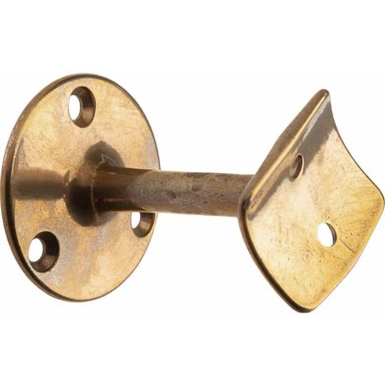 Hand Rail Bracket Brass Straight (1)