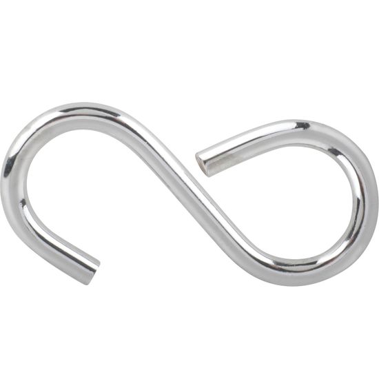 S Hooks Stainless Steel Rail 4mm (2)