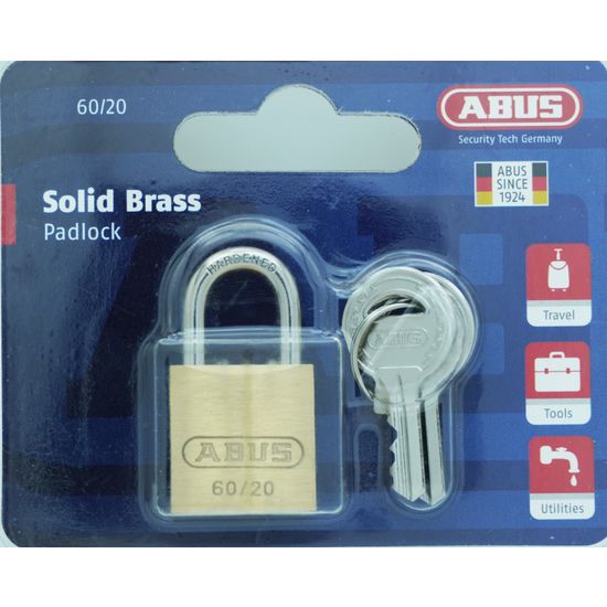 L&b Padlock Abus 20mm Single Blister