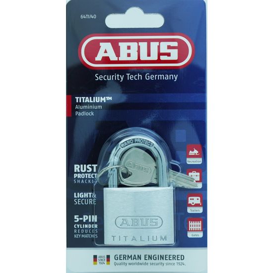 L&b Padlock Abus 40mm Titalium Nano Single
