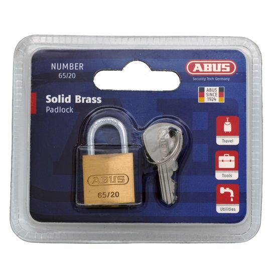 L&b Padlock Abus 20mm Single Blister