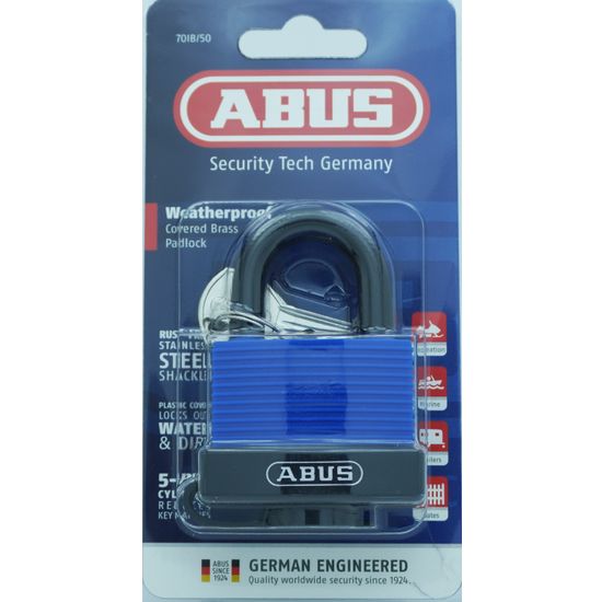 L&b Padlock Abus 50mm Ss Shackle Weather Sea