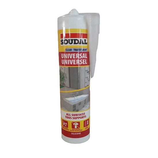 Sealant Silicone SOUDAL Clear 270ml Cart