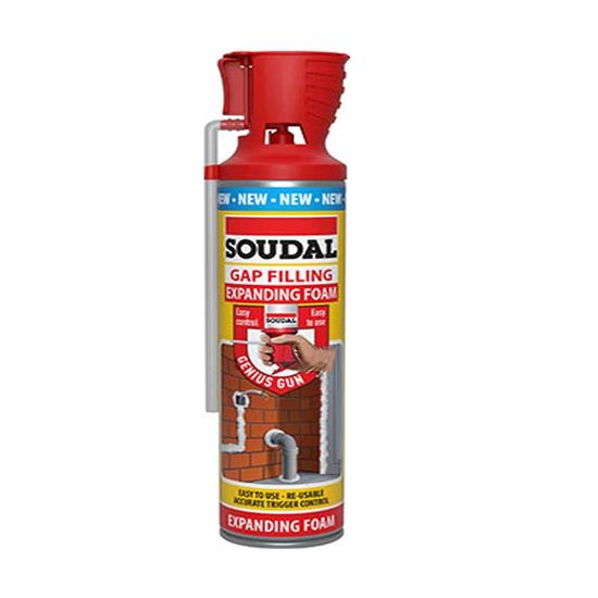 Filler Polyurethane Foam Genius SOUDAL 600ml