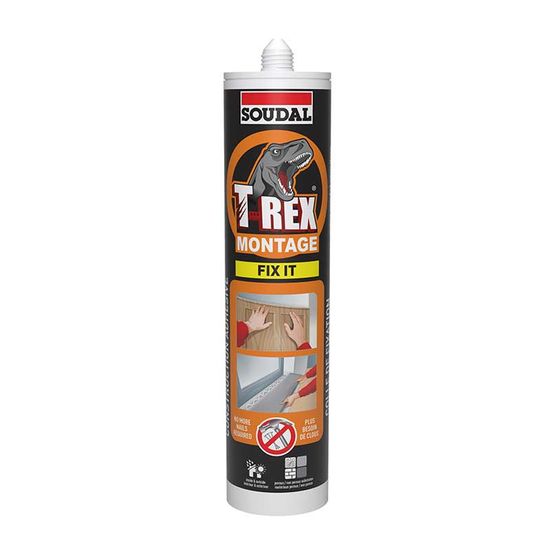 Adhesive T-rex Montage Fix It 350gr SOUDAL
