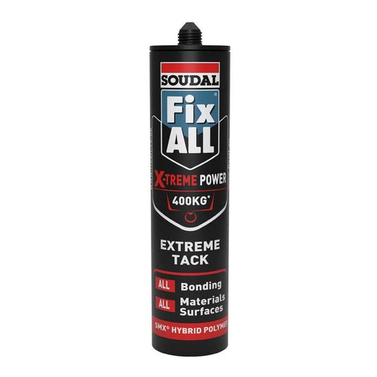 Adhesive Fix All Xtreme Ultra 290ml White SOUDAL