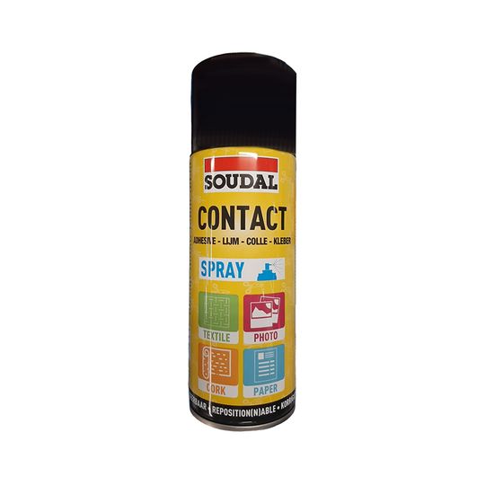 Adhesive Contact Spray 300ml SOUDAL 2in1