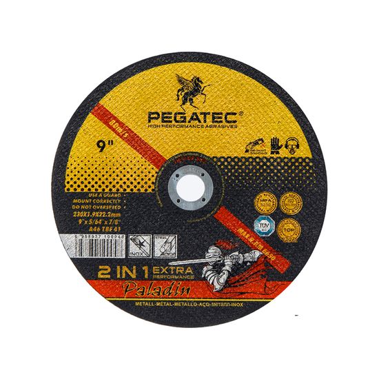 Abrasive Disc Cutting Steel P/tec 230*1.9*22.2mm Iso9001