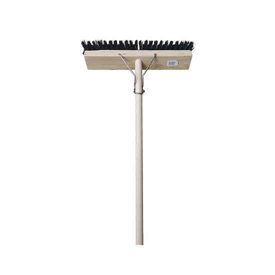 Broom Platform Soft Black 380mm C/w Hndl Syb380