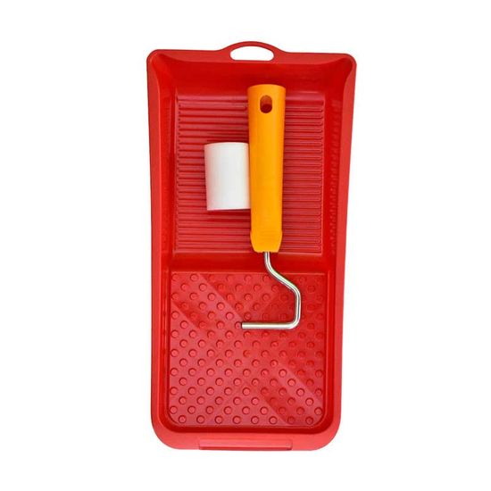 Paint Roller Mini Set C/w Tray Sponge 50mm Fset50