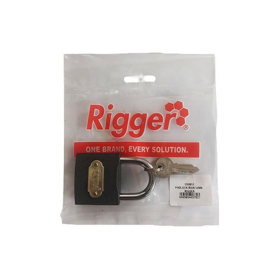 Lock Padlock Iron Carded 50mm H50mm